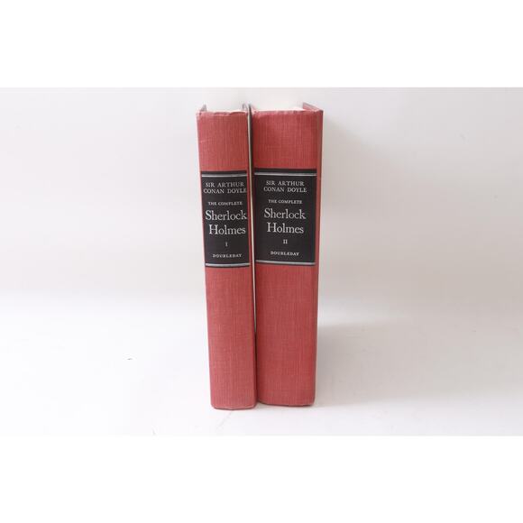 The Complete Sherlock Holmes, Arthur Conan Doyle, Two Volumes, 1930, 16 - Picture 1 of 3